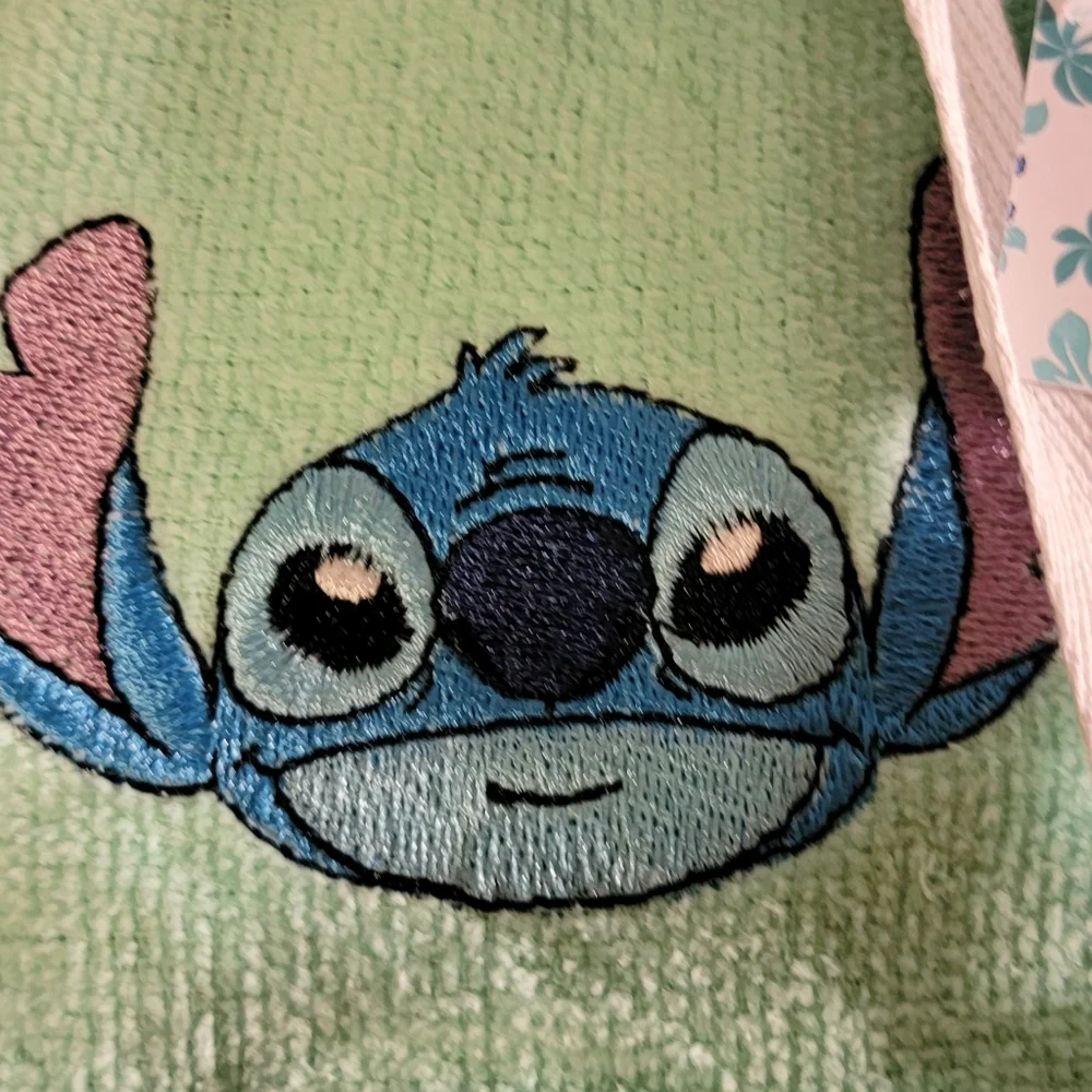 NWT! Disney Stitch Set of 2 Tea Towels Hand Towels Lilo and Stitch
